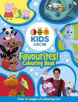 Paperback ABC KIDS Favourites! Colouring Book (Blue) Book