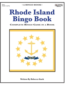 Paperback Rhode Island Bingo Book: Complete Bingo Game In A Book