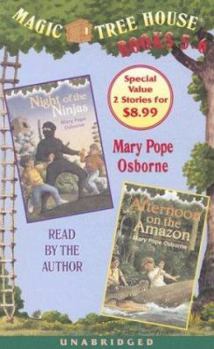 Audio Cassette Magic Tree House: Books 5 & 6: Night of the Ninjas, Afternoon on the Amazon Book