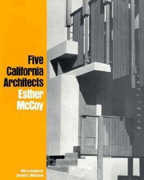 Paperback Five California Architects Book