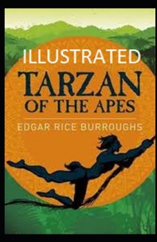 Paperback Tarzan of the Apes Illustrated Book