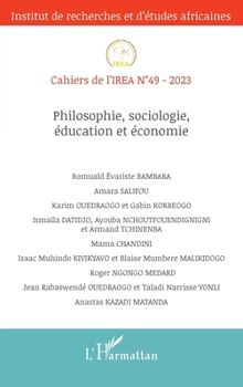 Philosophie, sociologie, éducation et économie (Cahiers de l'Irea) (French Edition)