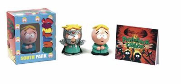 Hardcover South Park: Butters vs. Professor Chaos [With 2 Figurines and Paperback Book] Book