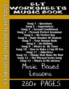 Paperback ELT Worksheets - Music Book
