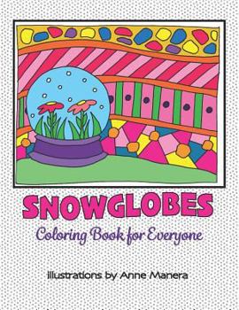 Paperback Snowglobes Coloring Book for Everyone Book