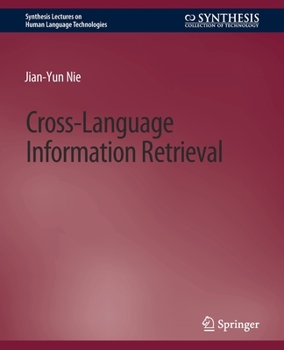 Paperback Cross-Language Information Retrieval Book