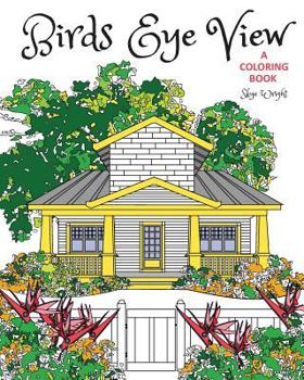 Paperback Birds Eye View Coloring Book