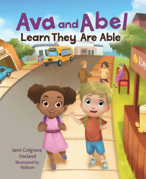Hardcover Ava and Abel Learn They Are Able Book