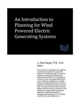 Paperback An Introduction to Planning for Wind Powered Electric Generating Systems Book