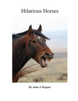 Paperback Hilarious Horses Book