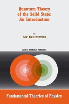 Paperback Quantum Theory of the Solid State: An Introduction Book
