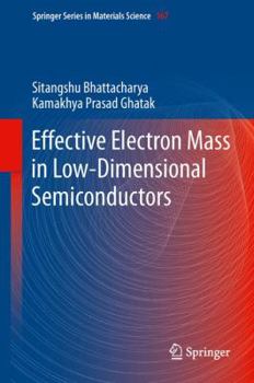 Hardcover Effective Electron Mass in Low-Dimensional Semiconductors Book