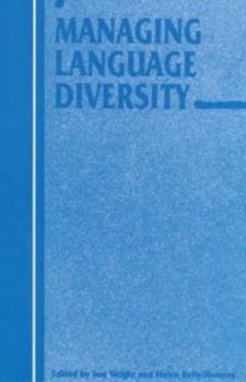 Hardcover Managing Language Diversity Book