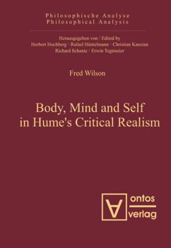 Hardcover Body, Mind and Self in Hume's Critical Realism Book