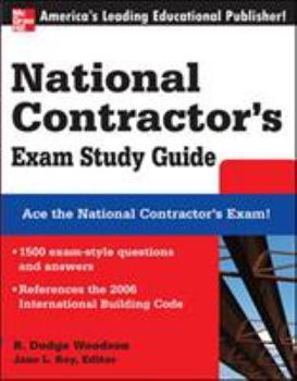 Paperback National Contractor's Exam Study Guide Book