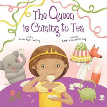 Hardcover The Queen Is Coming to Tea Book