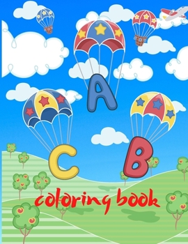 Paperback Coloring Book: For Kids, High quality Alphabet Coloring book with Animals Book