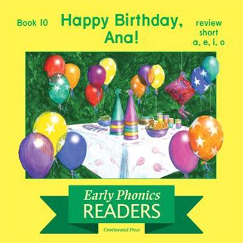 Paperback Phonics Books: Early Phonics Reader: Happy Birthday, Ana! Book