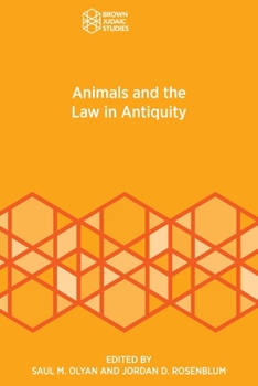 Paperback Animals and the Law in Antiquity Book