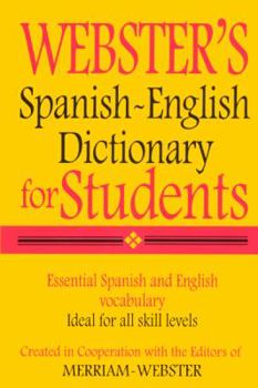 School & Library Binding Webster's Spanish-English Dictionary for Students Book