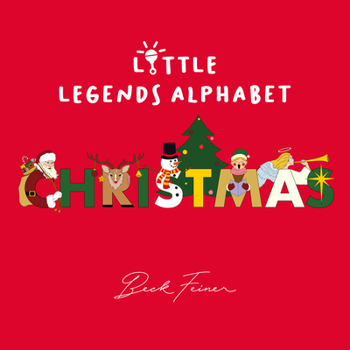 Hardcover Christmas Little Legends Alphabet Book