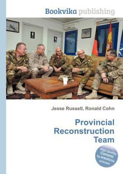 Paperback Provincial Reconstruction Team Book