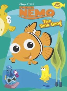 Paperback The Tank Gang: Finding Nemo Coloring Book Plus Bathtub Stickers Book