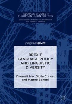 Hardcover Brexit, Language Policy and Linguistic Diversity Book