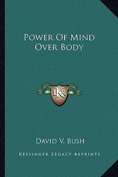 Paperback Power Of Mind Over Body Book