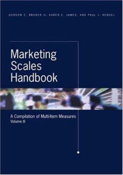 Hardcover Marketing Scales Handbook: A Compilation of Multi-Item Measures Book