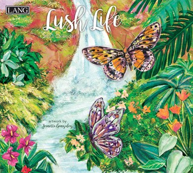 Unknown Binding Lush Life 2023 Wall Calendar Book