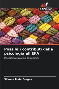 Paperback Possibili contributi della psicologia all'EFA [Italian] Book