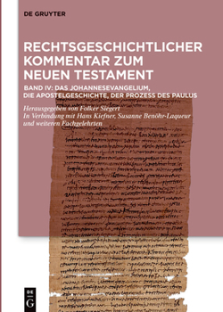 Hardcover Das Johannesevangelium, Die Apostelgeschichte, Der Prozess Des Paulus [German] Book