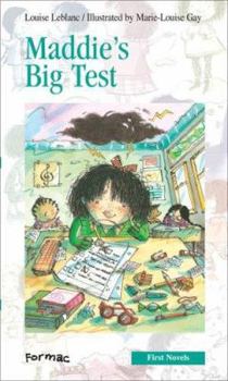 Hardcover Maddie's Big Test Book