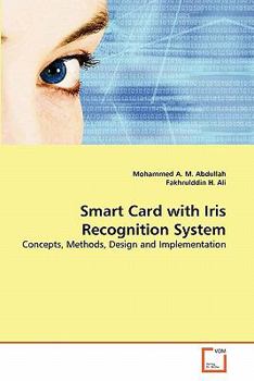 Paperback Smart Card with Iris Recognition System Book