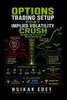 Paperback Options Trading Setup Post Implied Volatility Crush: Buy Cheap After the Implied Volatility Crush, in the Confirmed Direction, Once the Crowd Has Left Book