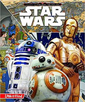 Hardcover Disney Journey to Star Wars: The Last Jedi Look and Find Book