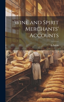 Hardcover Wine and Spirit Merchants' Accounts Book