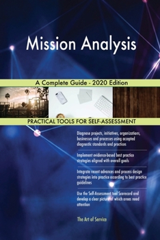 Paperback Mission Analysis A Complete Guide - 2020 Edition Book