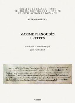 Paperback Maxime Planoudes, Lettres: Traduction Et Annotation [French] Book