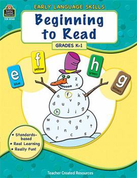 Paperback Beginning to Read: Grades K-1 (Early Language Skills) Book