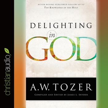 Audio CD Delighting in God Book