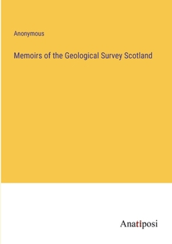 Paperback Memoirs of the Geological Survey Scotland Book