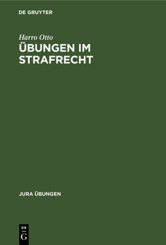 Hardcover Übungen im Strafrecht [German] Book