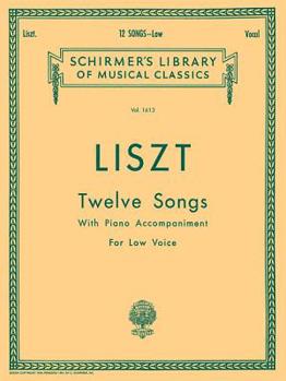 Paperback 12 Songs: Low Voice Book