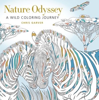 Paperback Nature Odyssey: A Wild Coloring Journey Book