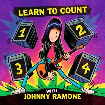 Board book Learn to Count 1-2-3-4 with Johnny Ramone Book