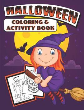 Paperback Halloween Coloring & Activity Book