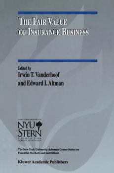 Paperback The Fair Value of Insurance Business Book