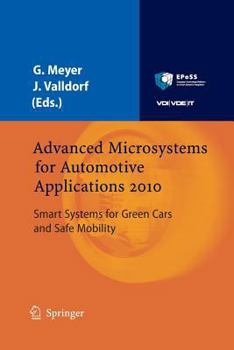 Paperback Advanced Microsystems for Automotive Applications 2010: Smart Systems for Green Cars and Safe Mobility Book
